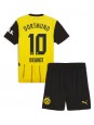 Otroške Nogometnih dresov Borussia Dortmund Julian Brandt #10 Domači 2024-25 Kratki rokavi (+ hlače)